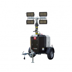 ITALTOWER LIGHTING TOWER WITH POWER GENERATOR & MANUAL LIFTING SYSTEM MANTIS PRO UP TO 7M ILLUMINATED AREA 7000SQM