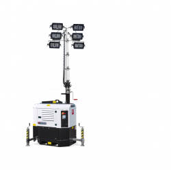 ITALTOWER LIGHTING TOWER WITH POWER GENERATOR & MANUAL LIFTING SYSTEM SITE AIR UP TO 7M ILLUMINATED AREA 7000 SQM ITALTOWER LIGHTING TOWER WITH POWER GENERATOR & MANUAL LIFTING SYSTEM SITE AIR UP TO 7M ILLUMINATED AREA 7000 SQM