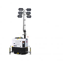 ITALTOWER LIGHTING TOWER WITH POWER GENERATOR & MANUAL LIFTING SYSTEM SITE AIR UP TO 7M ILLUMINATED AREA 7000 SQM