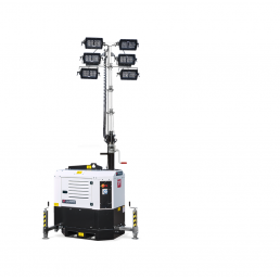 ITALTOWER LIGHTING TOWER WITH POWER GENERATOR & MANUAL LIFTING SYSTEM SITE AIR UP TO 7M ILLUMINATED AREA 7000 SQM