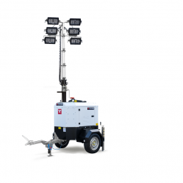 ITALTOWER LIGHTING TOWER WITH POWER GENERATOR & HYDRAULIC LIFTING SYSTEM  MANTIS EVO UP TO 7M ILLUMINATED AREA 7000 SQM
