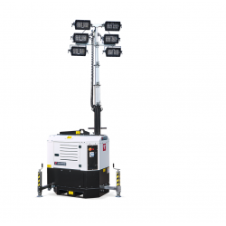 ITALTOWER LIGHTING TOWER WITH POWER GENERATOR & HYDRAULIC LIFTING SYSTEM PRO SKID UP TO 7M ILLUMINATED AREA 7000 SQM