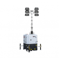 ITALTOWER LIGHTING TOWER WITH POWER GENERATOR & HYDRAULIC LIFTING SYSTEM OKAPI EVO UP TO 8.5M ILLUMINATED AREA 4300 SQM