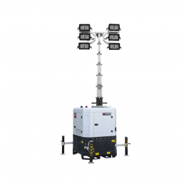 ITALTOWER LIGHTING TOWER WITH POWER GENERATOR & HYDRAULIC LIFTING SYSTEM OKAPI EVO UP TO 8.5M ILLUMINATED AREA 4300 SQM