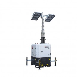 ITALTOWER LIGHTING TOWER WITH POWER GENERATOR & HYDRAULIC LIFTING SYSTEM  OKAPI MINE  UP TO 8.5M ILLUMINATED AREA 13200 SQM