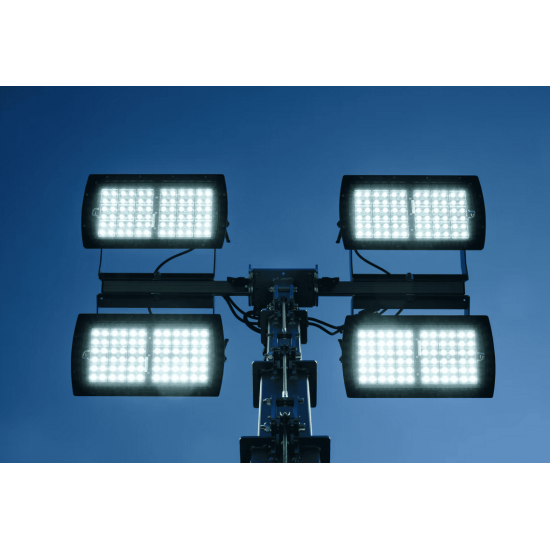 ITALTOWER LIGHTING TOWER WITH POWER GENERATOR & HYDRAULIC LIFTING SYSTEM OKAPI PRO UP TO 8.5M ILLUMINATED AREA 9300SQM - Kapountalis