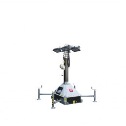 ITALTOWER LIGHTING TOWER WITH MANUAL LIFTING SYSTEM ORUS UP TO 9M - ILLUMATED AREA UP TO 9300 SQM