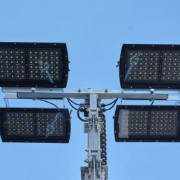 ITALTOWER LIGHTING TOWER WITH MANUAL LIFTING SYSTEM ORUS UP TO 9M - ILLUMATED AREA UP TO 9300 SQM