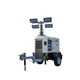 ITALTOWER LIGHTING TOWER WITH POWER GENERATOR & HYDRAULIC LIFTING SYSTEM POLAR UP TO 8.5M ILLUMINATED AREA 9300SQM