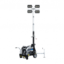 ITALTOWER LIGHTING TOWER WITH POWER GENERATOR & MANUAL LIFTING SYSTEM PEGASO UP TO 5.5M ILLUMINATED AREA 7000 SQM