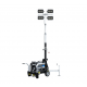 ITALTOWER LIGHTING TOWER WITH POWER GENERATOR & MANUAL LIFTING SYSTEM PEGASO UP TO 5.5M ILLUMINATED AREA 7000 SQM - Kapountalis