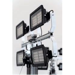 ITALTOWER LIGHTING TOWER WITH POWER GENERATOR & MANUAL LIFTING SYSTEM PEGASO UP TO 5.5M ILLUMINATED AREA 7000 SQM