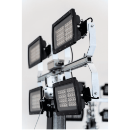 ITALTOWER LIGHTING TOWER WITH POWER GENERATOR & MANUAL LIFTING SYSTEM PEGASO UP TO 5.5M ILLUMINATED AREA 7000 SQM