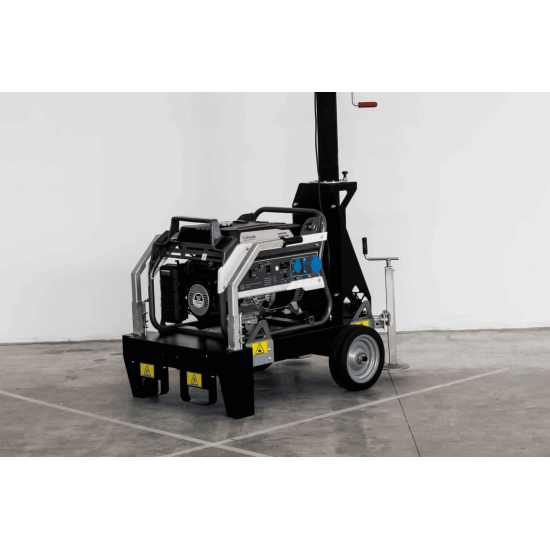 ITALTOWER LIGHTING TOWER WITH POWER GENERATOR & MANUAL LIFTING SYSTEM PEGASO UP TO 5.5M ILLUMINATED AREA 7000 SQM - Kapountalis