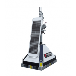 ITALTOWER SOLAR LIGHTING TOWER WITH MANUAL LIFTING SYSTEM STREET SOLAR  ILLUMATED AREA UP TO 480 SQM