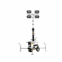 ITALTOWER LIGHTING TOWER WITH MANUAL LIFTING SYSTEM TOWERLOOP UP TO 7M - ILLUMATED AREA UP TO 4700 SQM