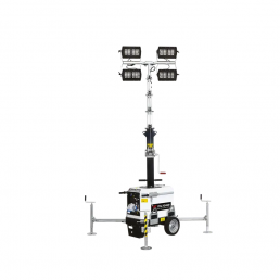 ITALTOWER LIGHTING TOWER WITH MANUAL LIFTING SYSTEM TOWERLOOP UP TO 7M - ILLUMATED AREA UP TO 4700 SQM
