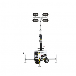 ITALTOWER LIGHTING TOWER WITH MANUAL LIFTING SYSTEM TOWERLOOP UP TO 7M - ILLUMATED AREA UP TO 4700 SQM