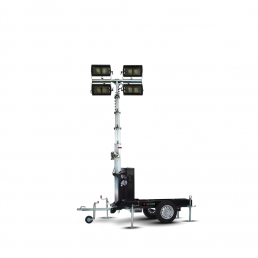 ITALTOWER LIGHTING TOWER WITH MANUAL LIFTING SYSTEM URAN UP TO 7M - ILLUMATED AREA UP TO 9300 SQM