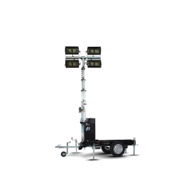 ITALTOWER LIGHTING TOWER WITH MANUAL LIFTING SYSTEM URAN UP TO 7M - ILLUMATED AREA UP TO 9300 SQM