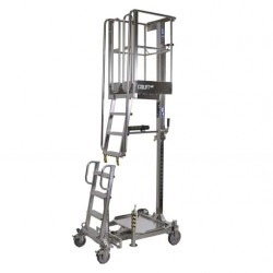 IXOLIFT X400 ATEX INOX ADJUSTABLE WORK PLATFORM for 3974 mm working height IXOLIFT X400 ATEX INOX ADJUSTABLE WORK PLATFORM for 3974 mm working height