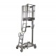 IXOLIFT X400 ATEX INOX ADJUSTABLE WORK PLATFORM for 3974 mm working height - Kapountalis