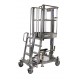 IXOLIFT X400 ATEX INOX ADJUSTABLE WORK PLATFORM for 3974 mm working height - Kapountalis