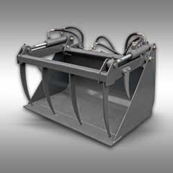 JANSEN Grab bucket for Mini telescopic wheel loader HL-500E JANSEN Grab bucket for Mini telescopic wheel loader HL-500E