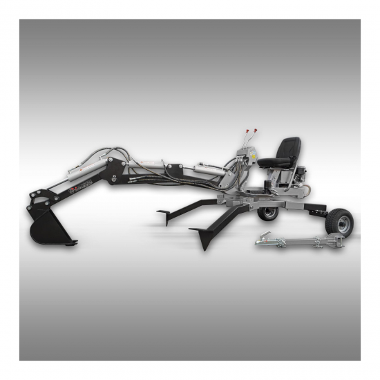JANSEN Mini excavator MB-360°, with petrol engine 10 HP, 306cc JANSEN Mini excavator MB-360°, with petrol engine 10 HP, 306cc - Kapountalis