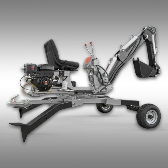 JANSEN Mini excavator MB-360°, with petrol engine 10 HP, 306cc JANSEN Mini excavator MB-360°, with petrol engine 10 HP, 306cc - Kapountalis