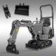 JANSEN Mini excavator Jansen MB-800, petrol engine 130kg UP TO 145kg - Kapountalis