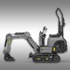 JANSEN Mini excavator Jansen MB-800, petrol engine 130kg UP TO 145kg - Kapountalis
