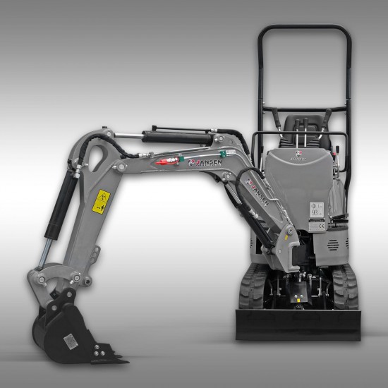 JANSEN Mini excavator Jansen MB-800, petrol engine 130kg UP TO 145kg - Kapountalis