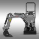 JANSEN Mini excavator Jansen MB-800, petrol engine 130kg UP TO 145kg - Kapountalis