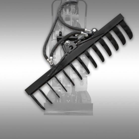 JANSEN HYDRAYLICALLY SWIVELING RAKE FOR MB-800 JANSEN HYDRAYLICALLY SWIVELING RAKE FOR MB-800 - Kapountalis