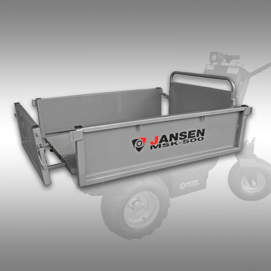 JANSEN FLAT BED FOR ELECTRIC DUMPER MSK-500 JANSEN FLAT BED FOR ELECTRIC DUMPER MSK-500 - Kapountalis
