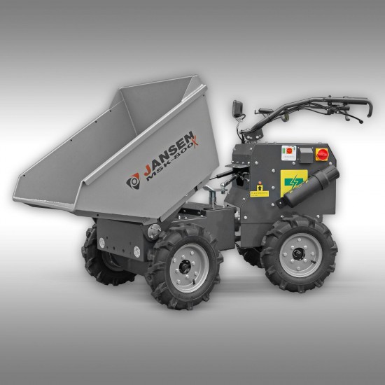 JANSEN Electric mini dumper MSK-800X, 4x4, four-wheel drive 400KG JANSEN Electric mini dumper MSK-800X, 4x4, four-wheel drive 400KG - Kapountalis