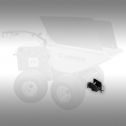 JANSEN TRAILER AND SHUNTING CLUTCH ,BALL HITCH FOR ELECTRIC DUMPER MSK- 800X 