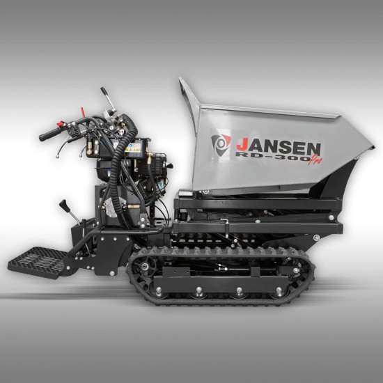 Jansen RD-300pro track dumper, hydraulic skip with dumping system 500kg - Kapountalis