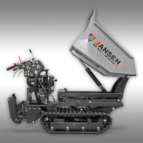 Jansen RD-300pro track dumper, hydraulic skip with dumping system 500kg - Kapountalis