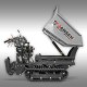 Jansen RD-300pro track dumper, hydraulic skip with dumping system 500kg - Kapountalis