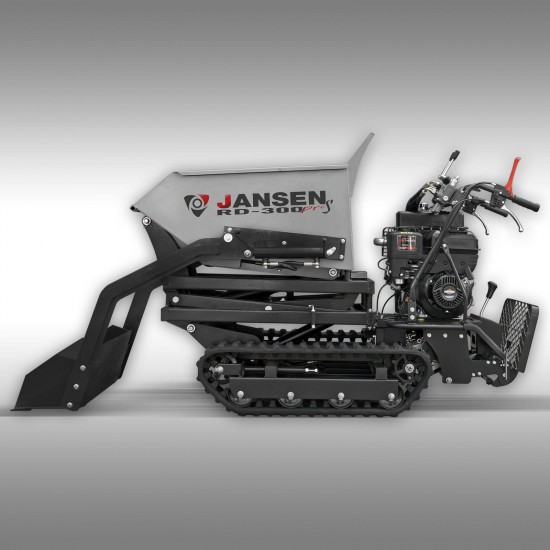 JANSEN TRACKED DUMPER WITH HYDRAULIC SKIP & DUMPING SYSTEM WITH BUCKET RD-300proS 500kg - Kapountalis