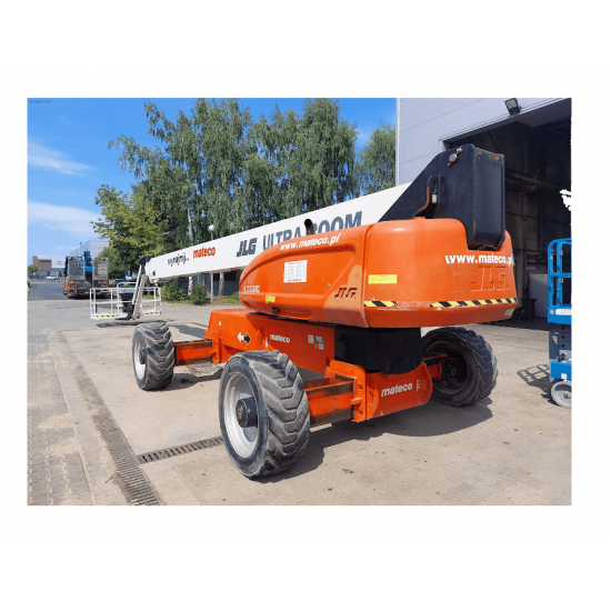 Telescopic Self-Propelled Boom Lift Diesel JLG 1350SJP up to 43.2m - 230kg (MOD 2014) | Available for rental - Kapountalis
