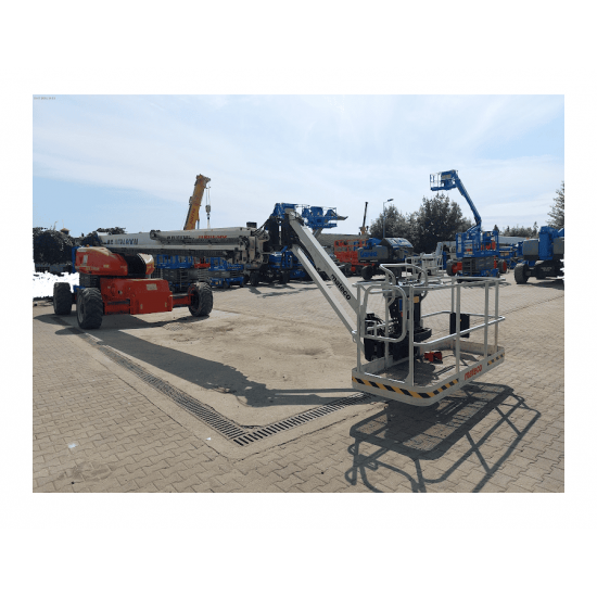 Telescopic Self-Propelled Boom Lift Diesel JLG 1350SJP up to 43.2m - 230kg (MOD 2014) | Available for rental Telescopic Self-Propelled Boom Lift Diesel JLG 1350SJP up to 43.2m - 230kg (MOD 2014) | Available for rental - Kapountalis