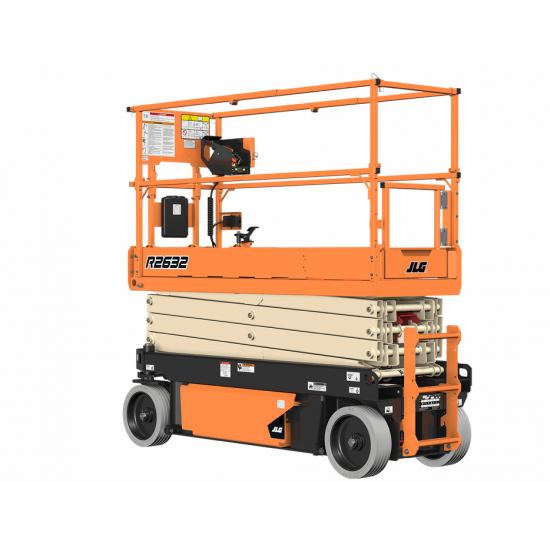 SCISSOR WORKING PLATFORMS R2632 UP TO 9.6M 230KG SCISSOR WORKING PLATFORMS R2632 UP TO 9.6M 230KG - Kapountalis