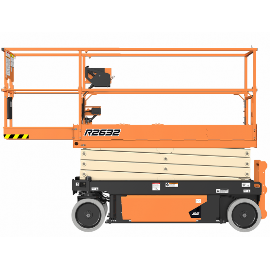 SCISSOR WORKING PLATFORMS R2632 UP TO 9.6M 230KG SCISSOR WORKING PLATFORMS R2632 UP TO 9.6M 230KG - Kapountalis