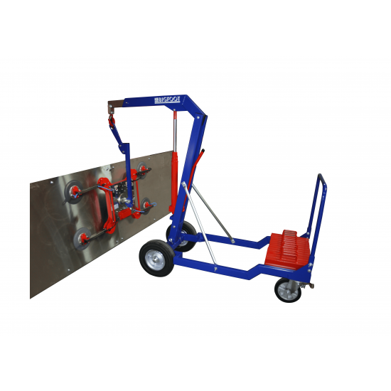 KS BigFoot 450 | Manual Mini Lifting Crane | 2.57m - 450kg - Kapountalis