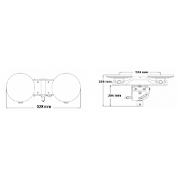 KSF G‑CM | Glass Cradle up to 120 kg 