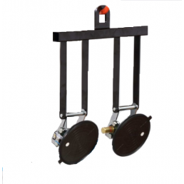 KSF BD 400 |Double suction cup window attachment with hook 