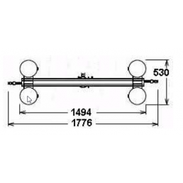 Glass adapter CA500 180kg
